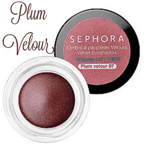 SEPHORA VELVET EYESHADOW ~ Plum Velour 07